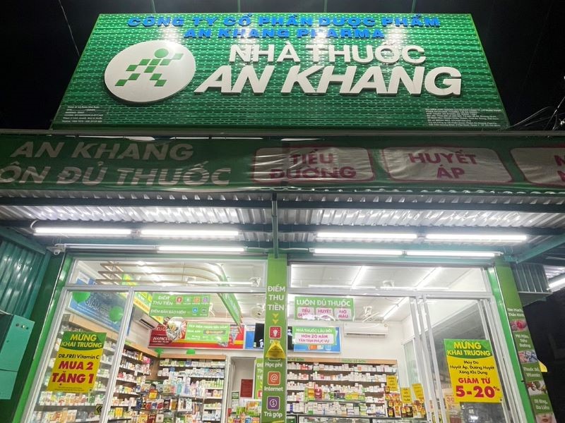 Nhà thuốc An Khang tại Đường Quốc lộ 91, ấp Phú Hòa 1, Xã Bình Hòa, Tỉnh An Giang, Việt Nam